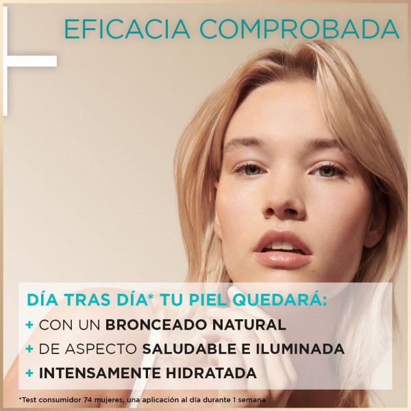 Prirodne bronzer kapi za samotamnjenje lica s hijaluronskom kiselinom i kokosovom vodom Samotamnjenje
