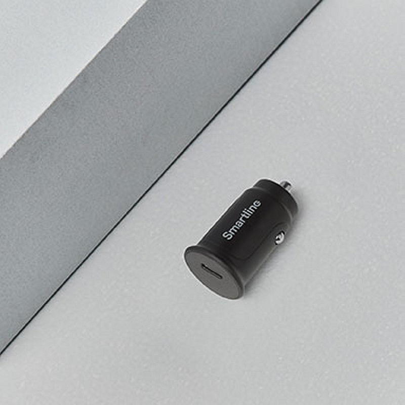 Smartline Autoladegerät 1 USB-C PD 20W schwarz