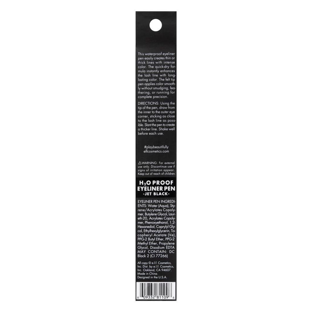 Očná linka v pere elf Cosmetics Eyeliner Intense H2O Proof - 0,7 ml