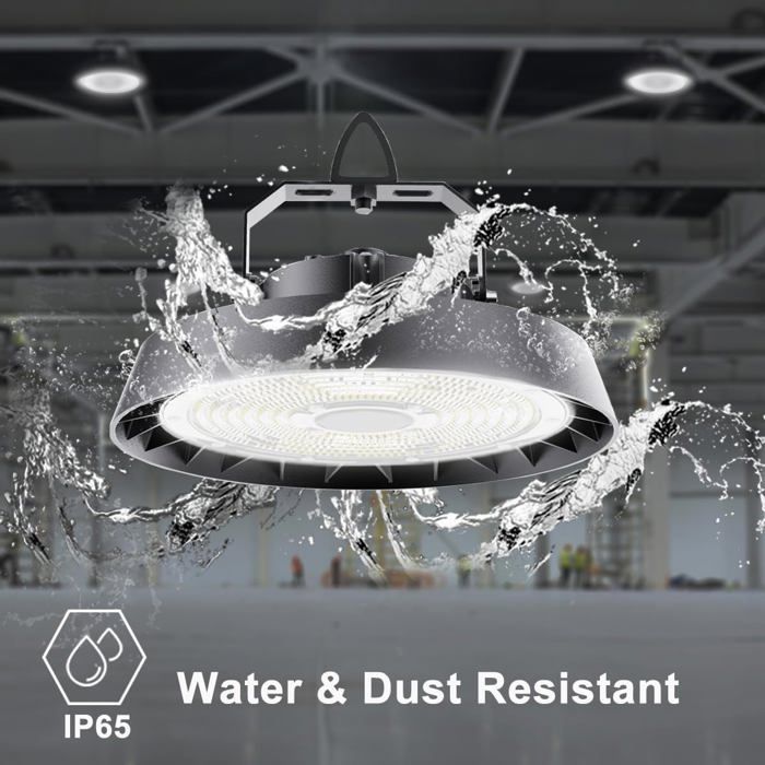 Lámpara solar de exterior Modlicht | Foco LED industrial de alta potencia de 200 W | Iluminación LED para pasillo