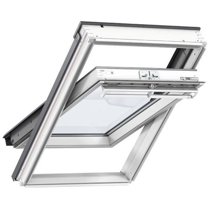 VELUX Fenêtre de toit GGL MK04 2054 (78 x 98 cm) bois, avec vitrage 54F - sans raccord