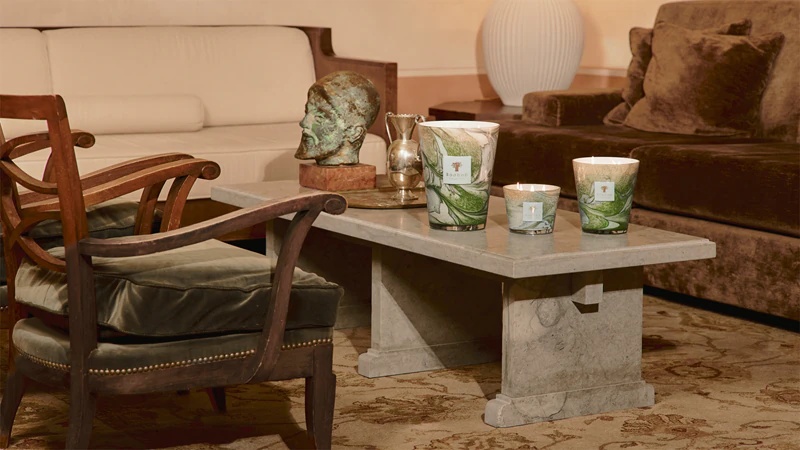 Dišeča sveča Baobab Collection Leaves Marius