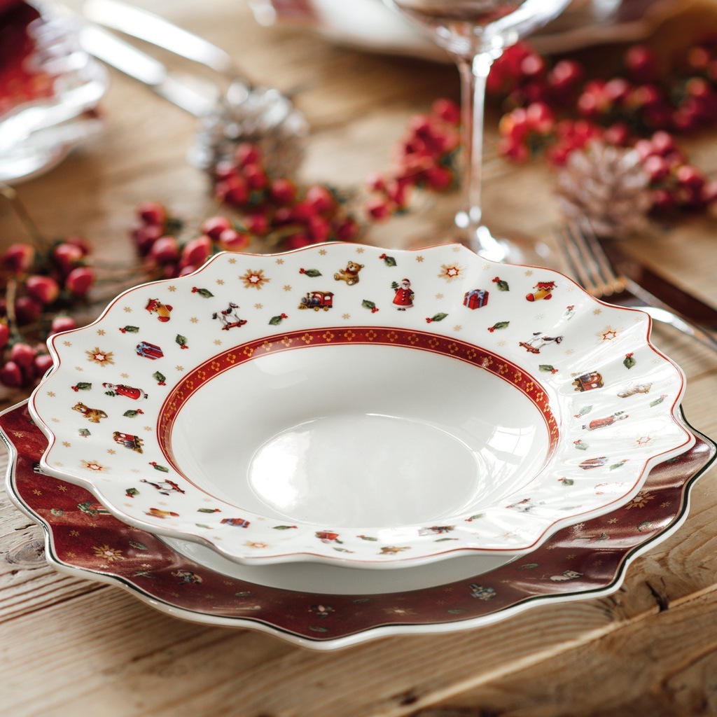 Villeroy & Boch duboki tanjur bijeli Toy's Delight - 1 komad