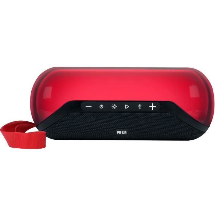Trådløs højttaler med lys - BIGBEN PARTY - Bluetooth 5.3 - USB - 50W - Trådløs mikrofon inkluderet - Stemmeskifter