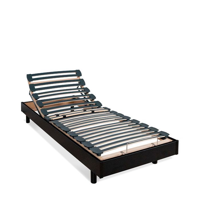 Base de cama eléctrica Flex de 80x200 cm con listones