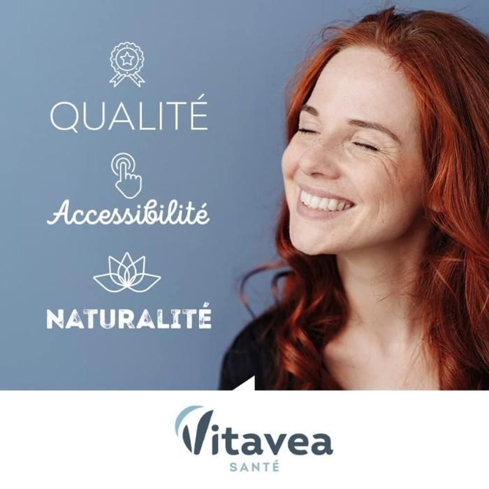 Vitavea Manhaé - Complemento alimenticio sin hormonas para la menopausia/premenopausia - Confort y bienestar - 120 cápsulas - Tratamiento de 4 meses