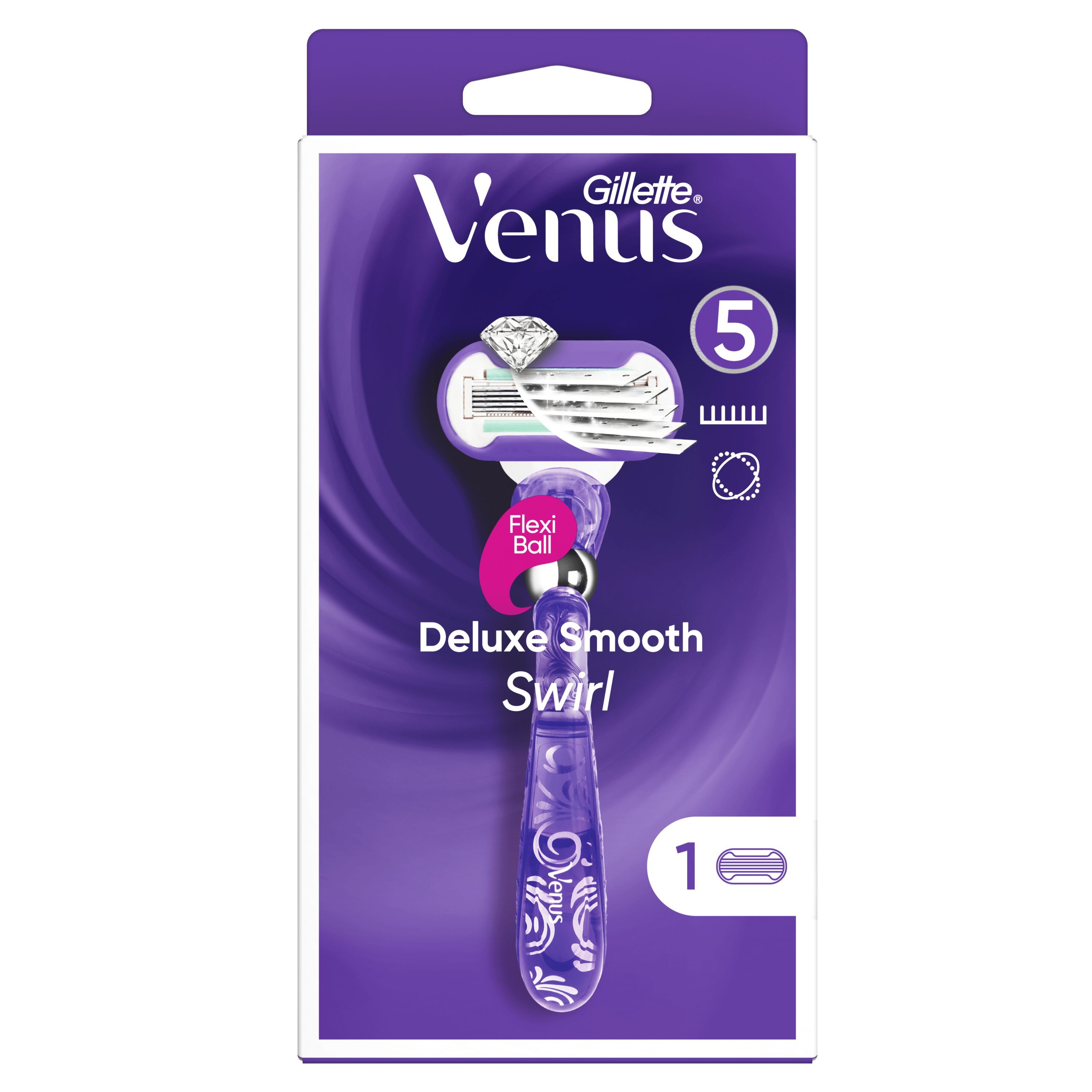 Ženski brijač Venus Swirl Ženske oštrice brijača