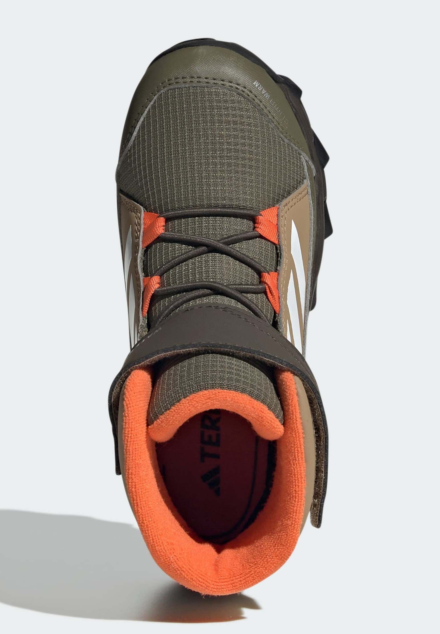 Bottes d'hiver Adidas Terrex UNISEXE - blanc carton/ftwr/orange semi-impact