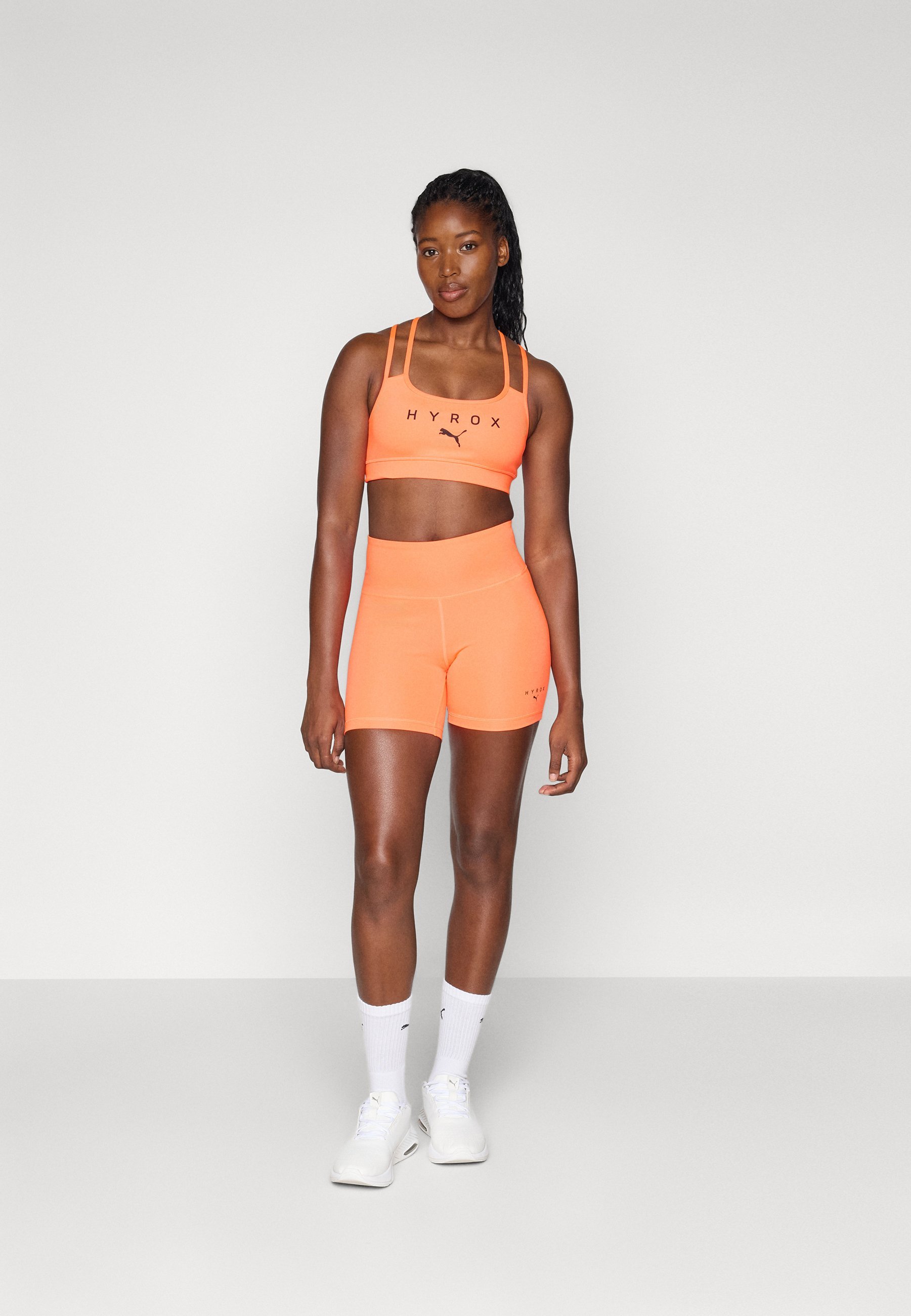 Puma HYROX SHORT - Leggings - rouge éclatant