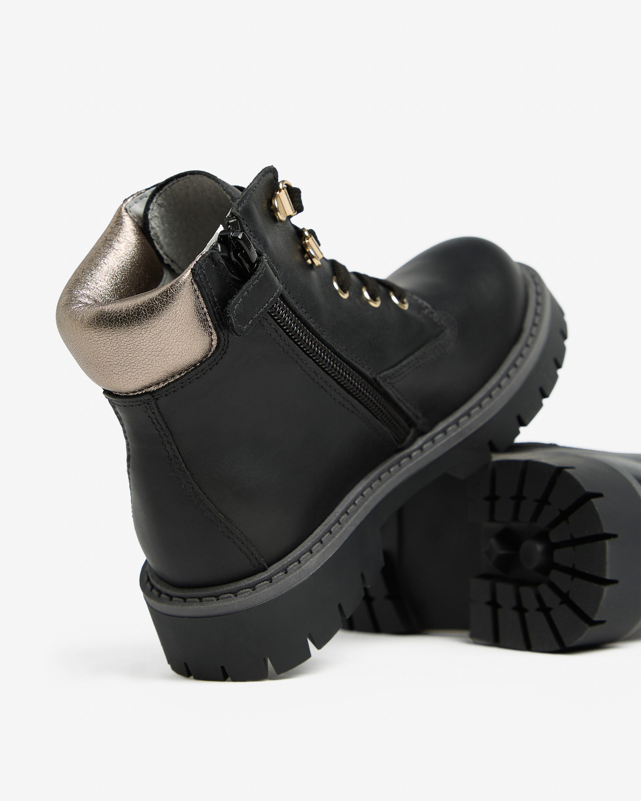  Bottines en cuir pour adolescentes
