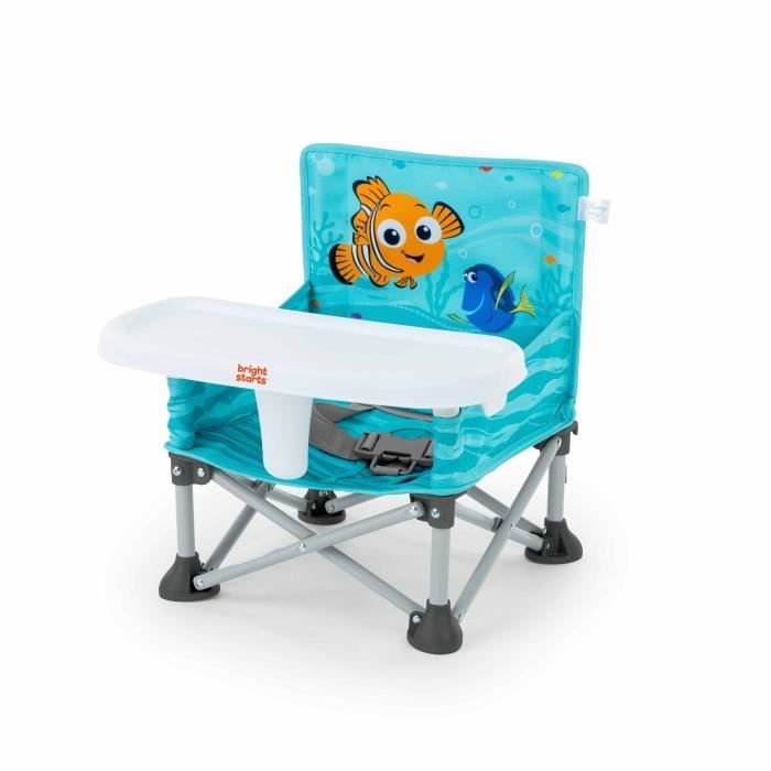 DISNEY BABY -NEMO- Opvouwbare, draagbare reisstoelverhoger, lichtgewicht en gemakkelijk schoon te maken, inclusief draagtas