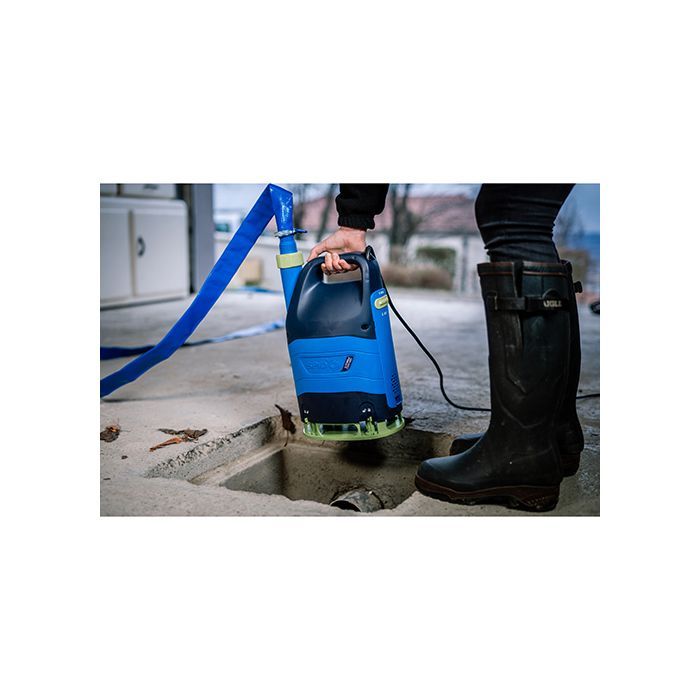 Kit de eliminación de aguas residuales SPIDO CDW400 - Bomba de 400 W - Caudal de 7000 l/hora - Encendido/apagado automático