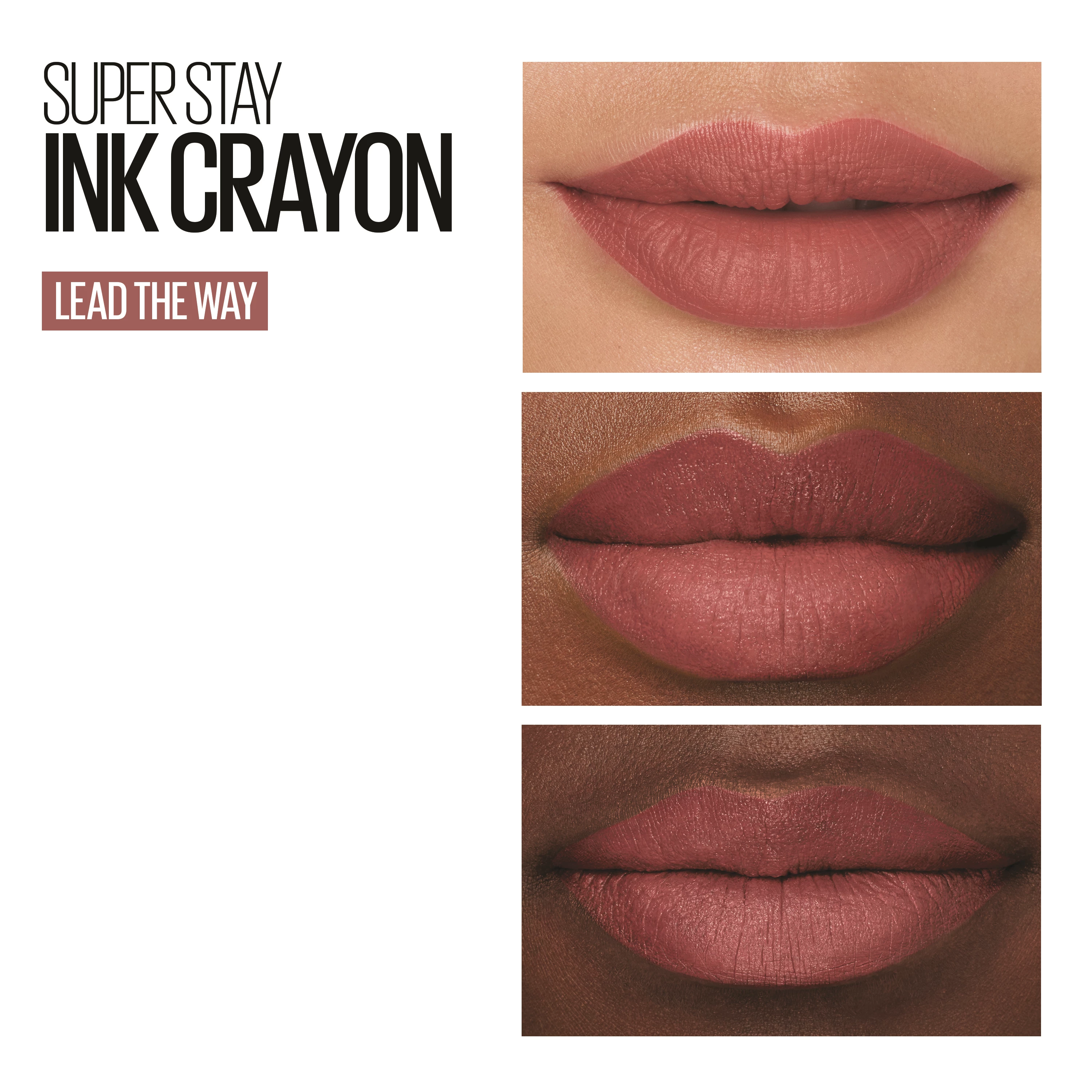 Ruj Superstay Ink Crayon Lead The Way - Maybelline
