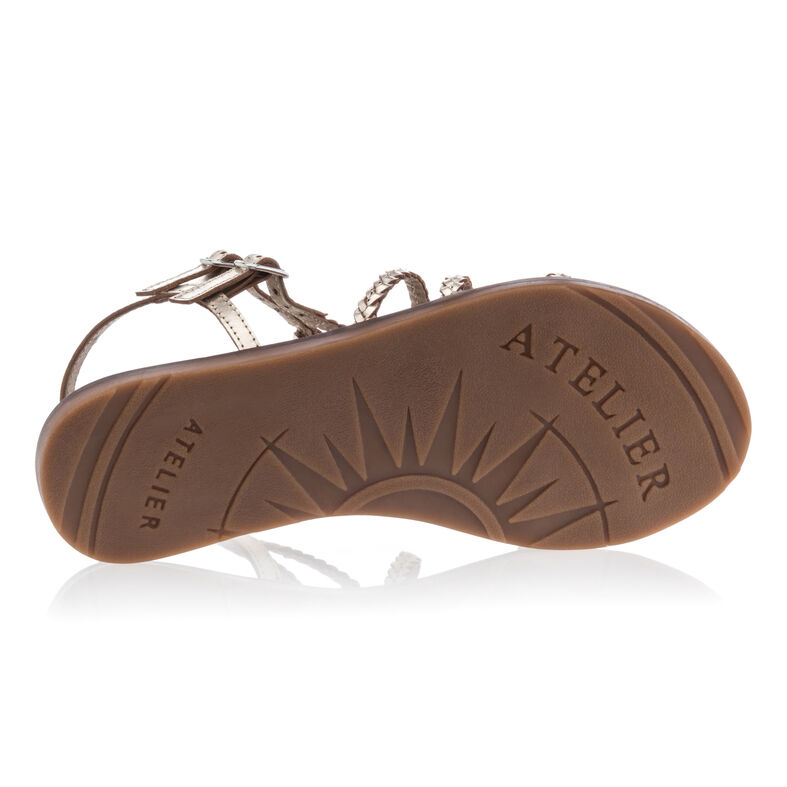 Sandalias amarillas para mujer / Zapatos de punta abierta