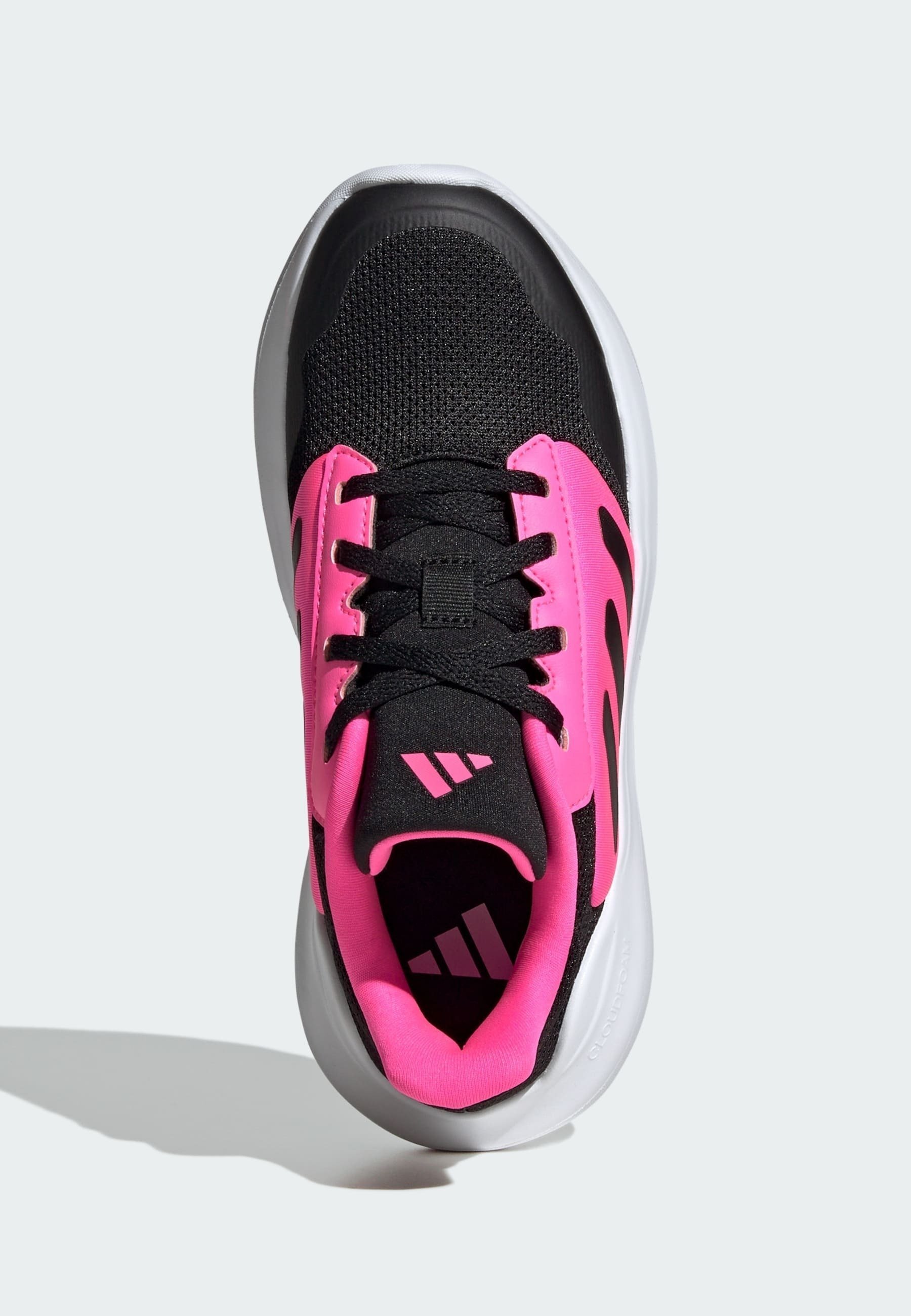 adidas Performance TENSAUR - Chaussures de running sur route - Noir et rose vif