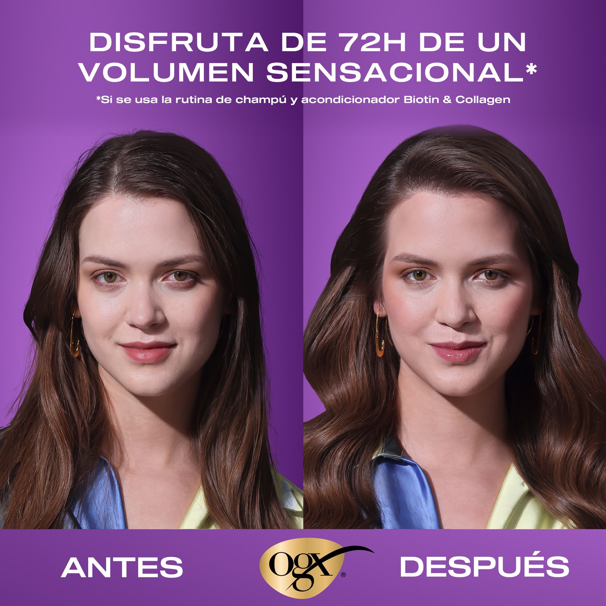 Шампон за волумен и текстуру са биотином и колагеном Шампони