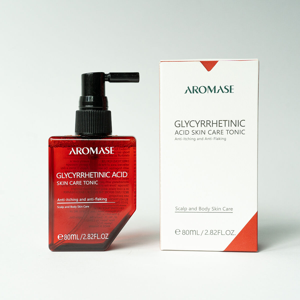 Lotion tonique pour le soin de la peau à l'acide glycyrrhétinique Aromase
