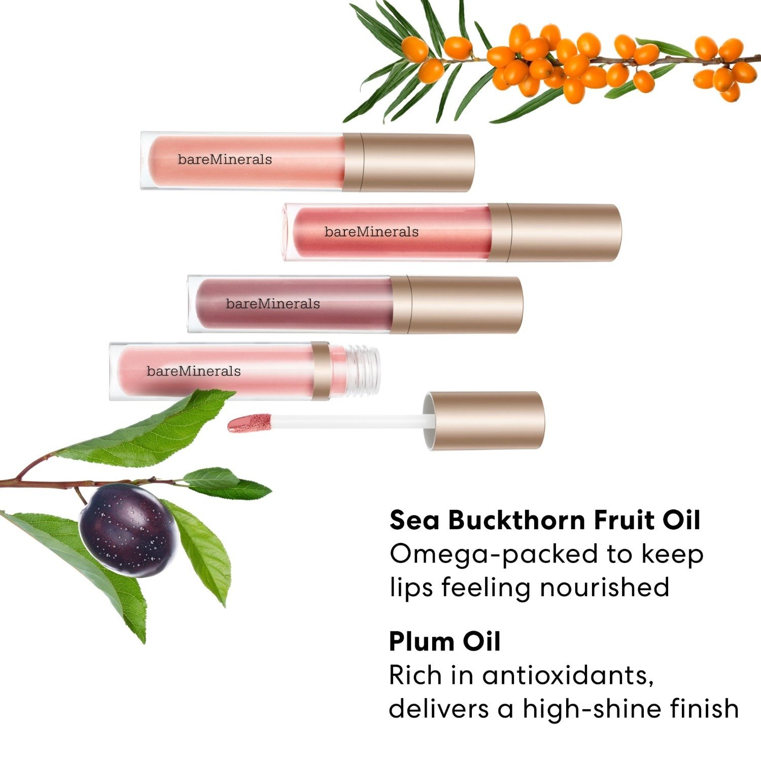 bareMinerals Lippenbalsam Mineralist balzam za sjajilo za usne - 4 ml