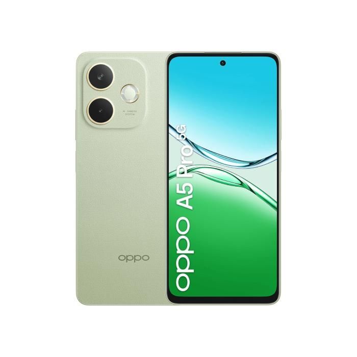 Smartphone - OPPO - A5 Pro 5G - 8 Go RAM - 256 Go - Résistance aux chocs