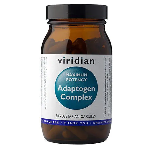 Viridian Maksymalna Moc Adaptogenów Kompleks, 90 Kapsułek