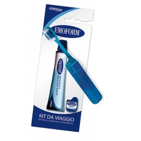 Kit de voyage EMOFORM Neoemoform avec fil dentaire
