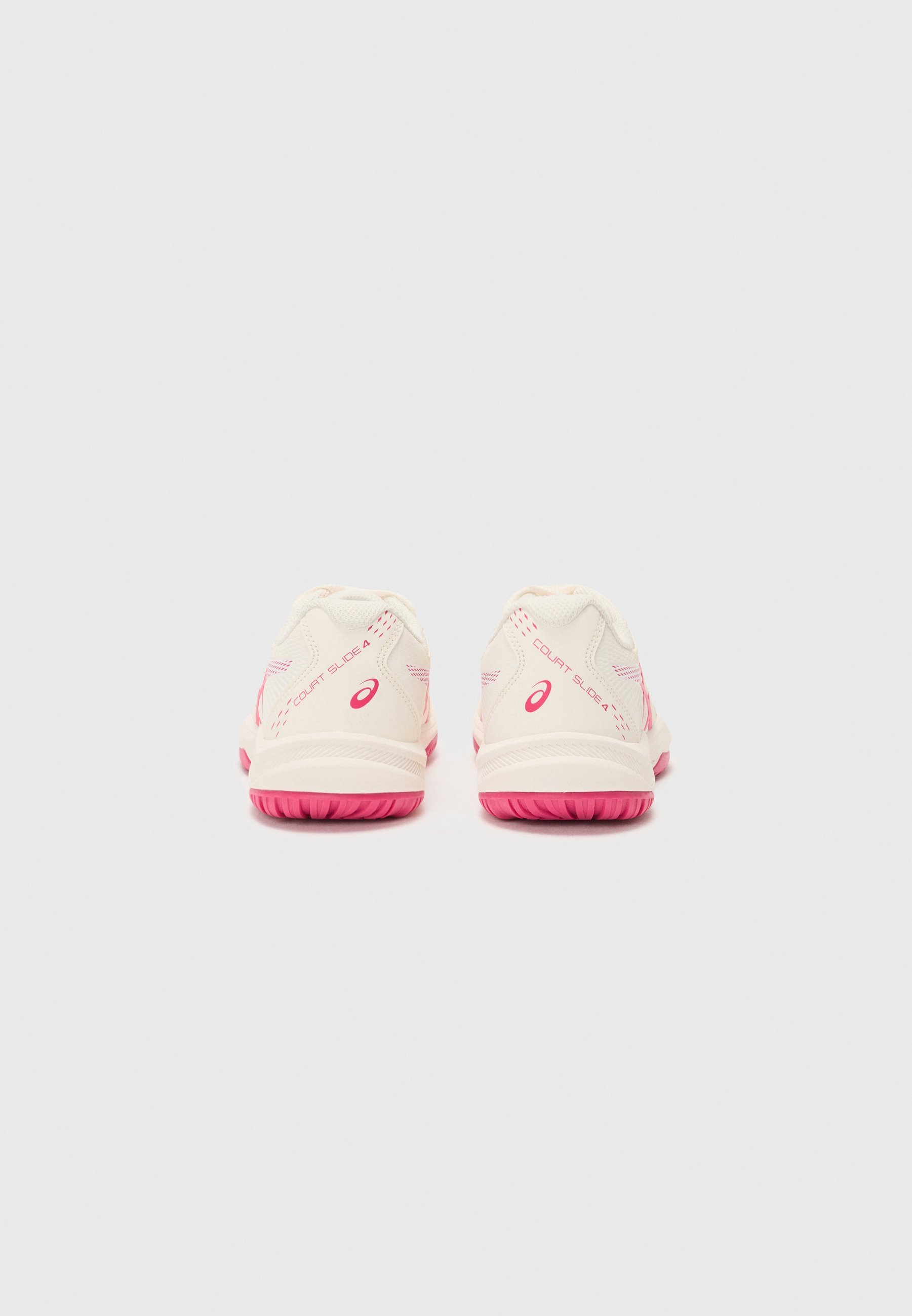 ASICS COURT SLIDE 4 - Scarpe da tennis multi-campo - crema/rosa acceso