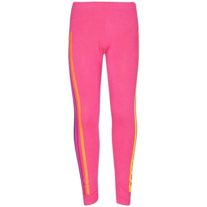 Chándal rosa de unicornio para niñas - Camiseta de manga larga y leggings (7-13 años)