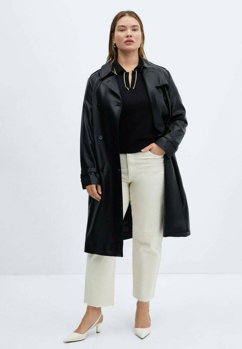 Trench coat Mango - nero