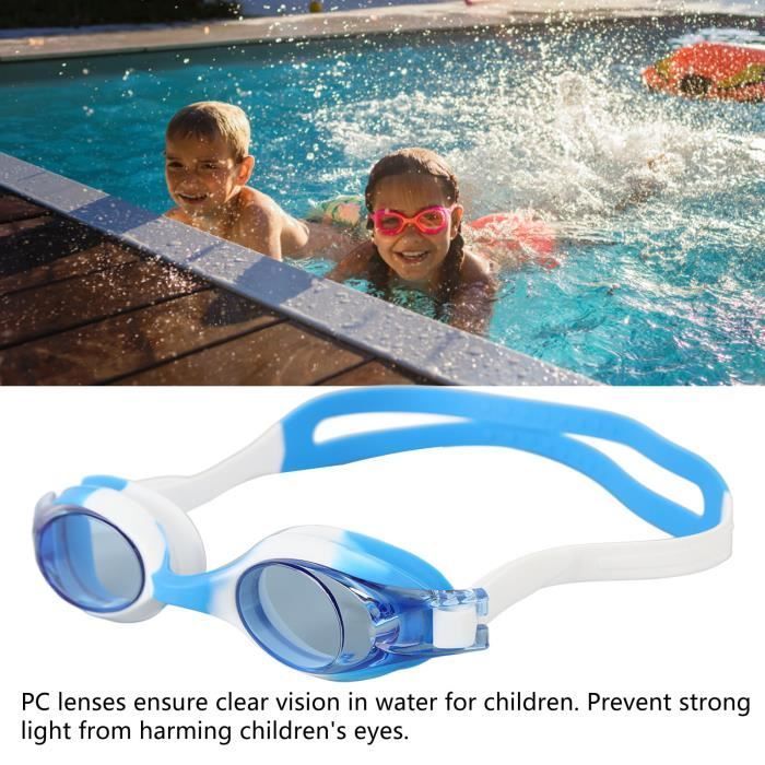 Gafas de natación, gafas de natación para niños, gafas de visión clara, gafas deportivas, paquete rojo y azul/blanco - Vvikizy