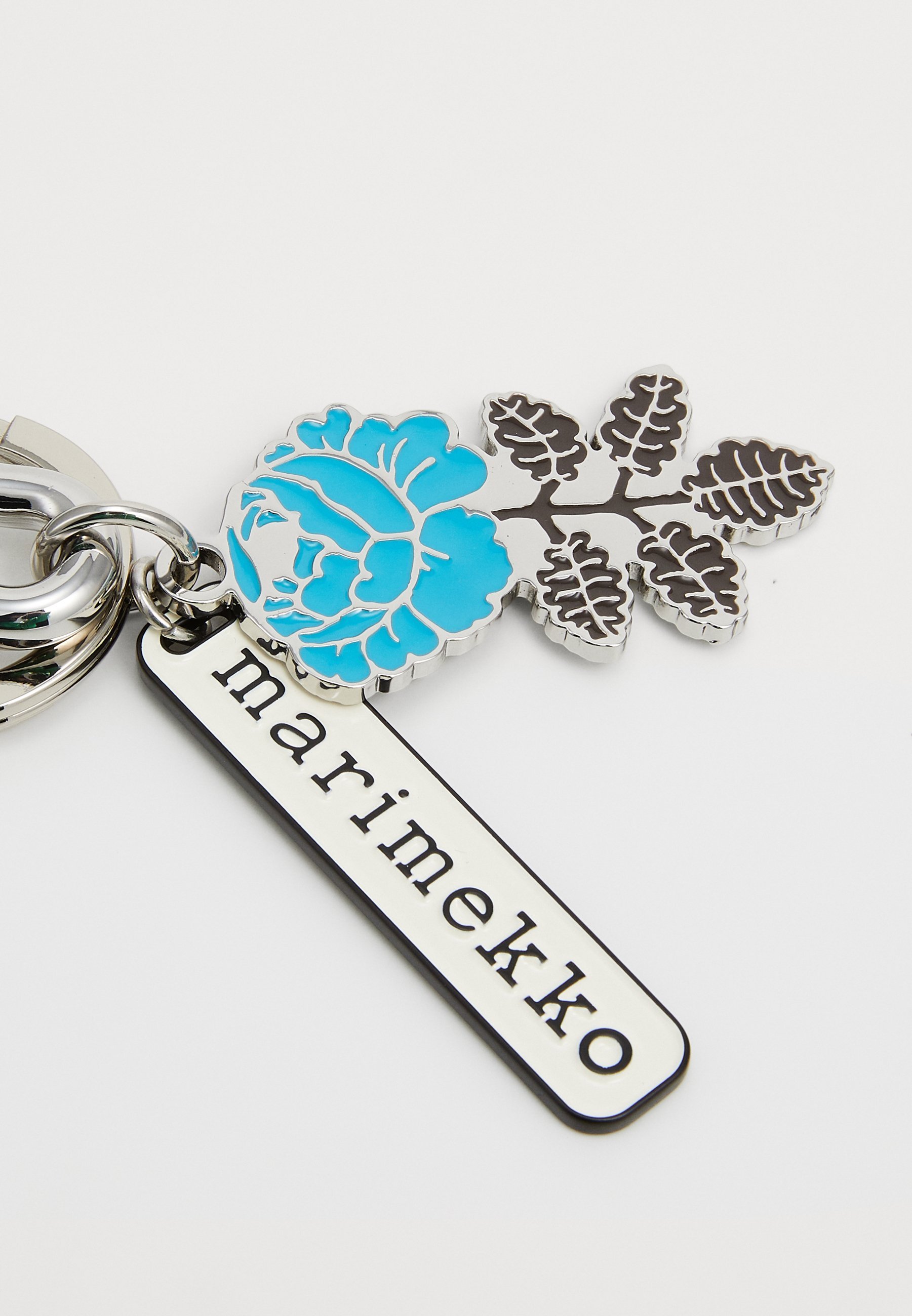 Marimekko PUHALLUS VIHKIRUUSU UNISEX - Schlüsselanhänger - türkis/schwarz