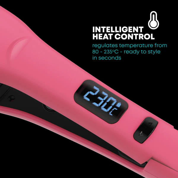 Revamp Progloss Wide Ultra Shine matu taisnotājs - Pink Power