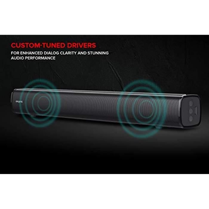 Barra de sonido Creative Stage de 2.1 canales con subwoofer para TV, ordenador y monitor ultra ancho, Bluetooth/TV ARC/entrada AUX, t