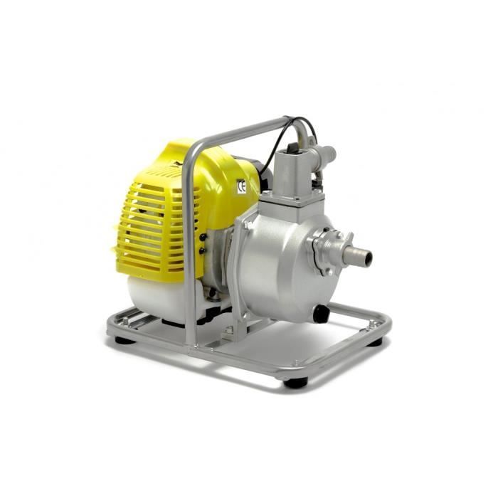 VARAN Benzine Waterpomp - 2-takt 43cc 2 pk - Debiet 8 m³/u - Maximale opvoerhoogte 35 m