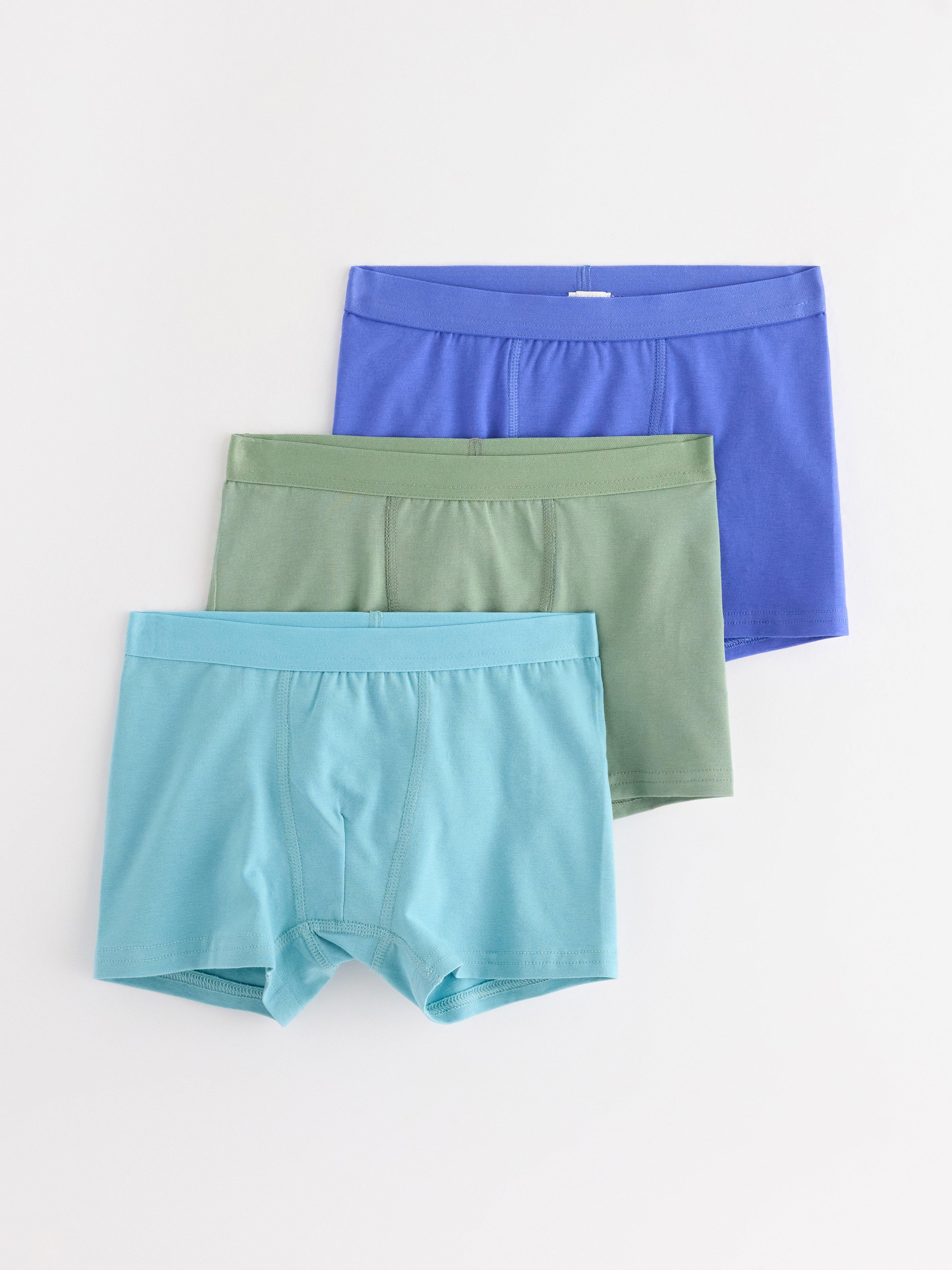3-pakning boksershorts lys khaki