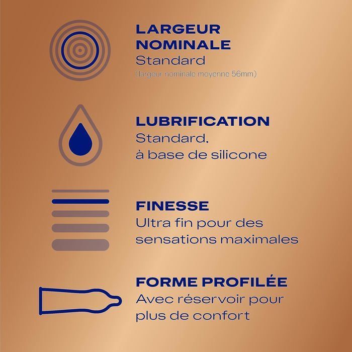 Kopie von Durex - Lot de 3 Boîtes de Préservatifs - Nude x10 - Pleasure Me x12 - Feeling Extra x12 #1