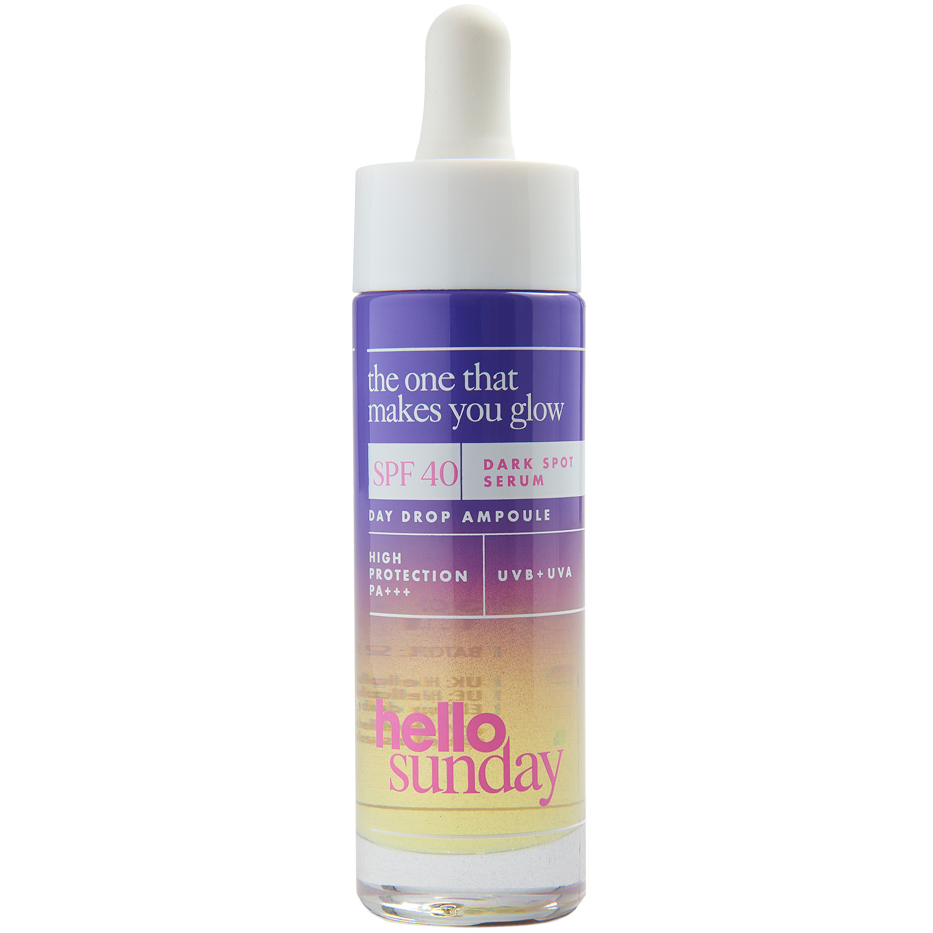 Cel care te face să strălucești - Ser anti-puncte negre SPF40 30 ml - Hello Sunday