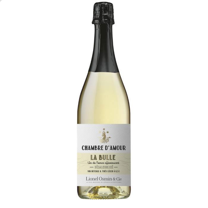 Chambre d'Amour La Bulle 0,5% - vin blanc pétillant - bouteille de 75 cl - Lionel Osmin & Cie