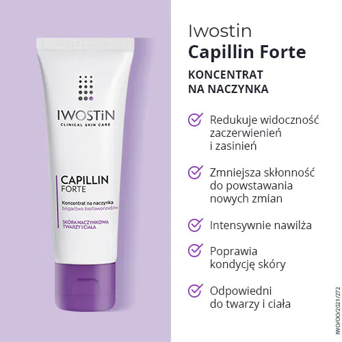 Iwostin Capillin Forte Koncentrat na naczynka