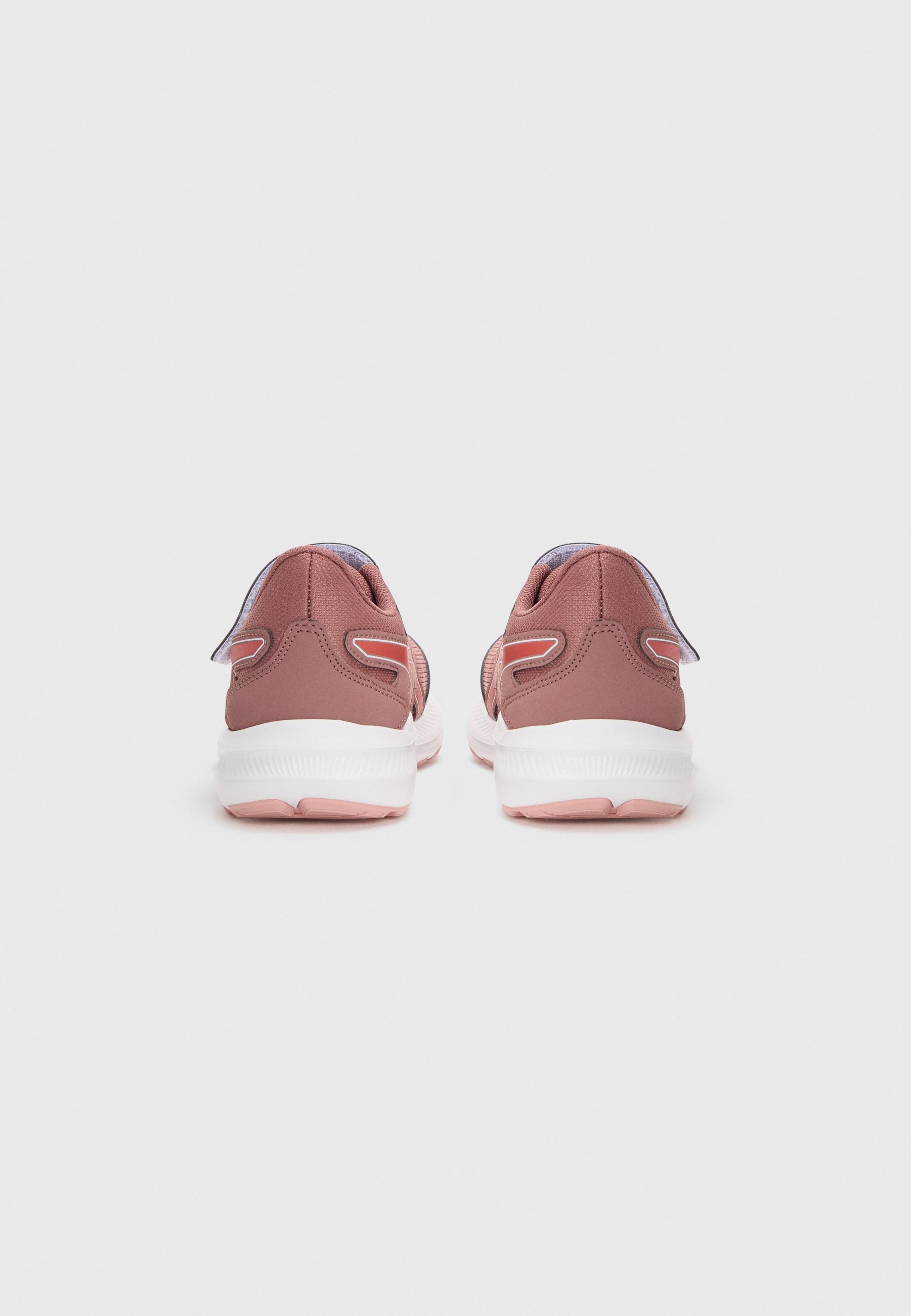 ASICS JOLT 4 UNISEX - Hardloopschoenen voor op de weg - rubble red/dark pink clay