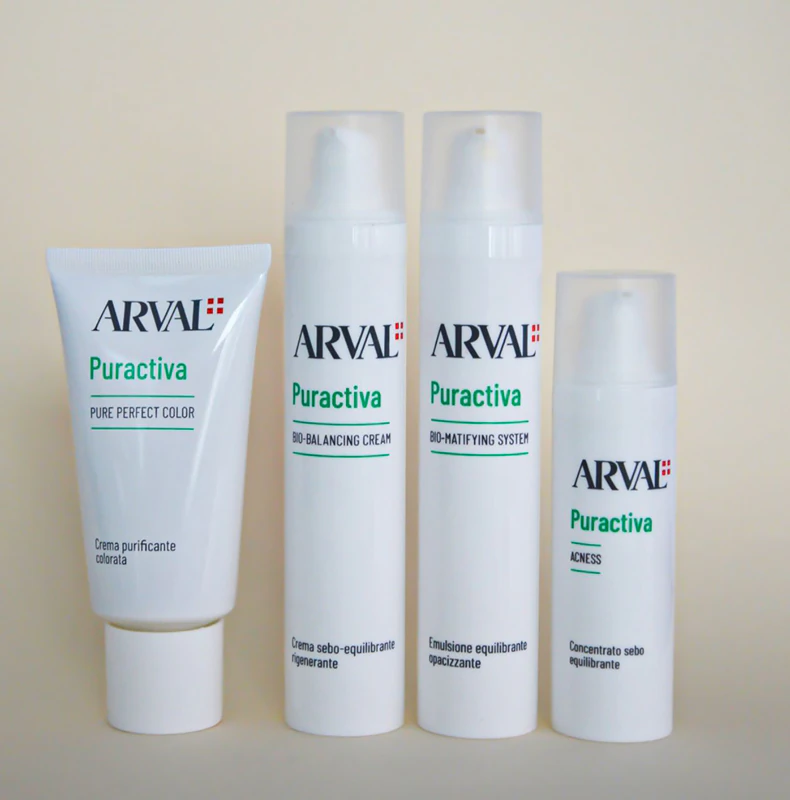 Arval Puractiva Bio-Matifying System emulsão matificante
