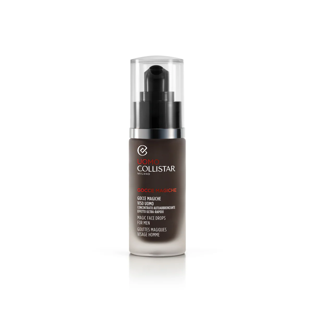 L'uomo Gocce Magiche Viso - Gel viso uso quotidiano, Autoabbronzante viso