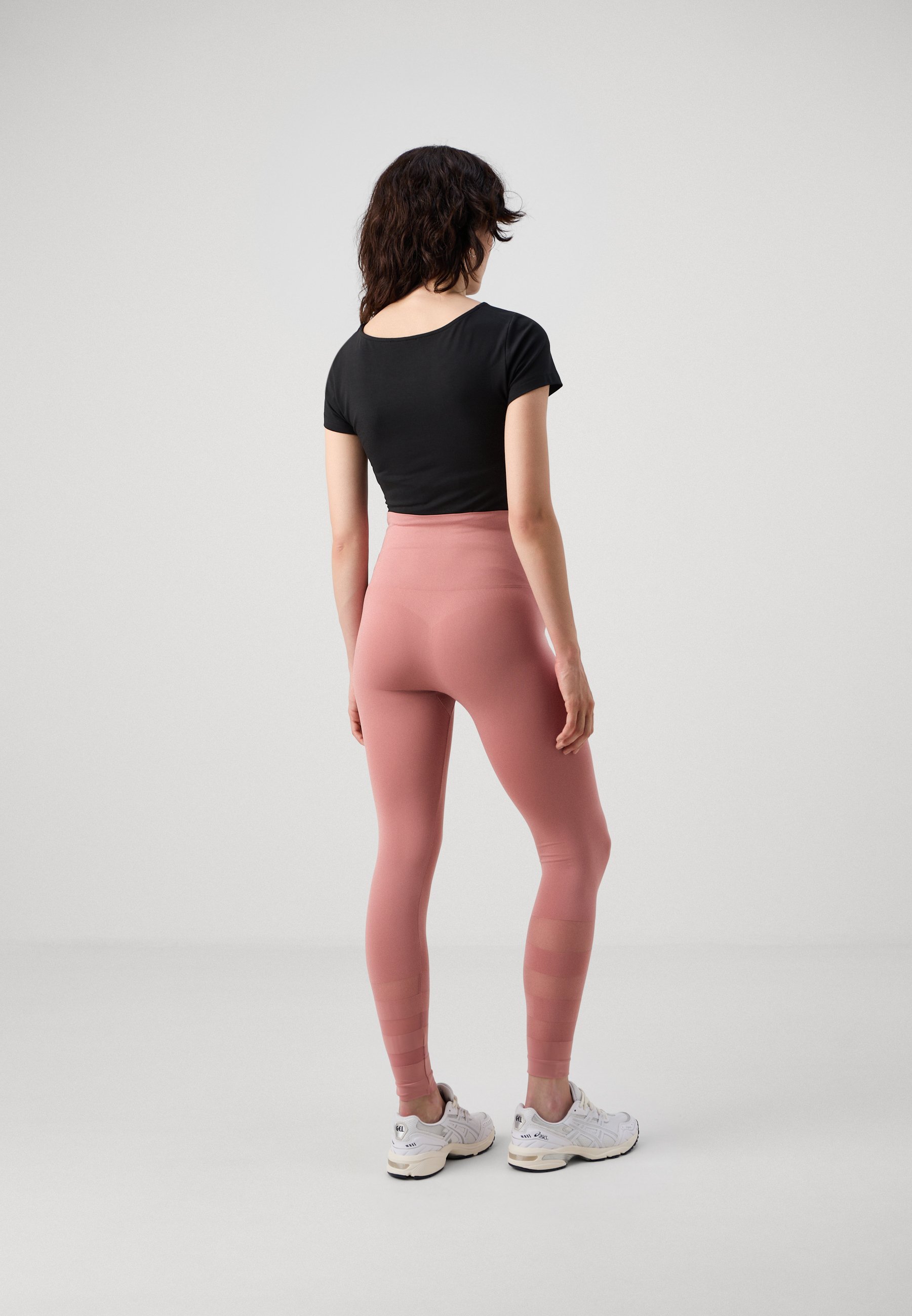 Cache Coeur MATERNITÉ SANS COUTURE - Leggings - Pantalon - rose