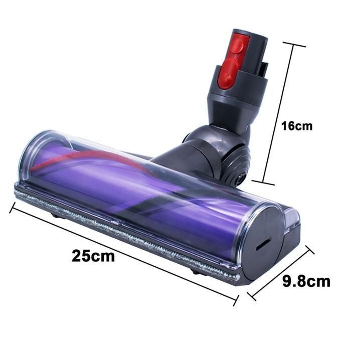 BROSSE ET ACCESSOIRE D’ASPIRATEUR - AUTREMENT - Pour Dyson V7/V8/V10/V11/V15 - Brosse moteur - Compatible multi-modèles - Léger