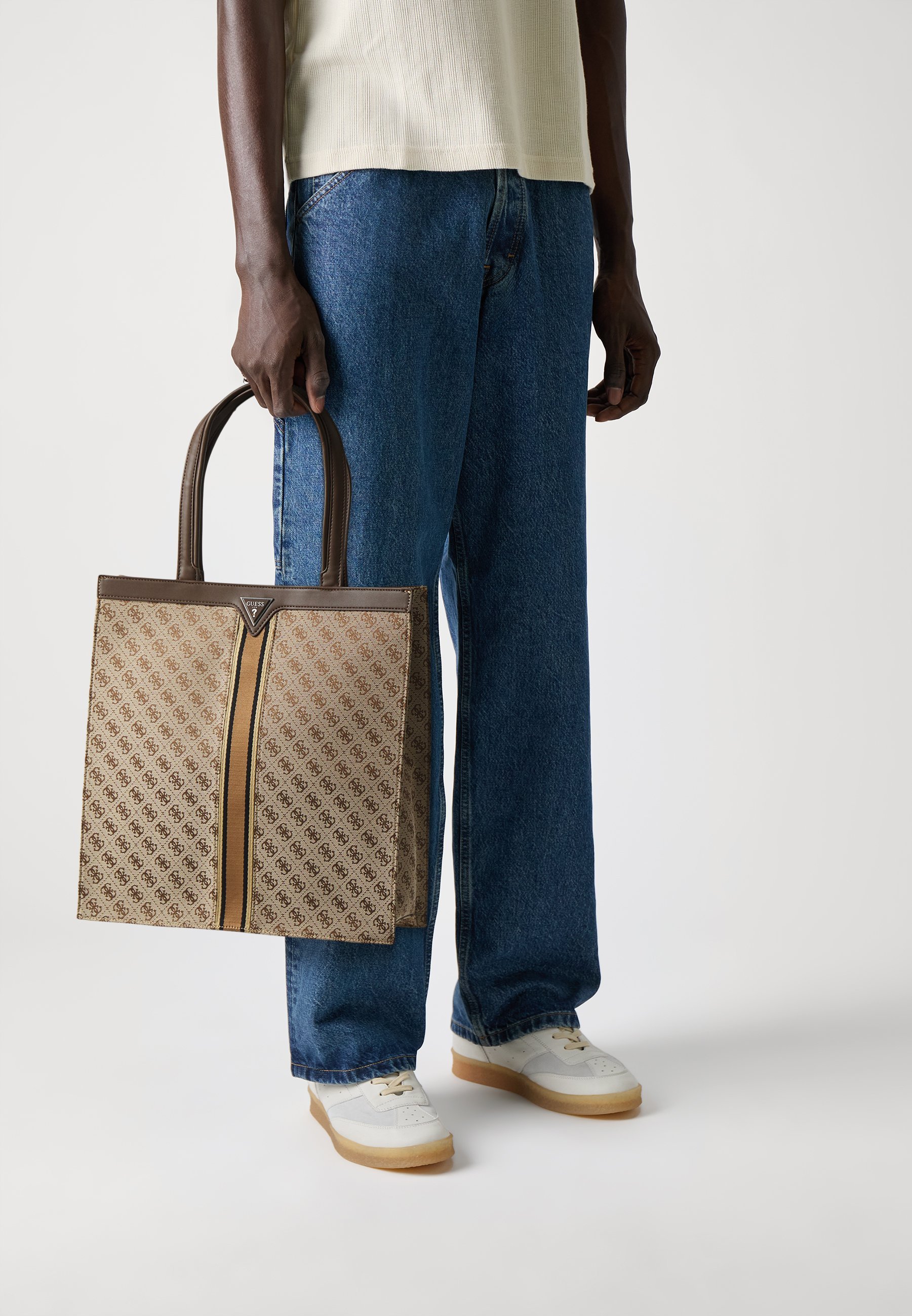 Sac cabas Guess MILANO - beige/marron
