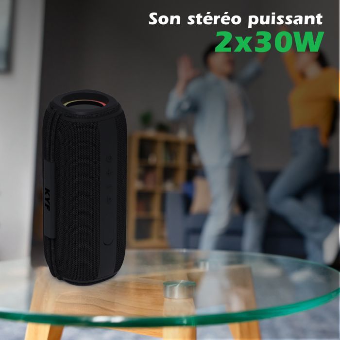 KYF DRAAGBARE BIOSCOOPSET – Opvouwbare en compacte Android 13 inch Full HD-projector + 60W Bluetooth-luidspreker IPX6