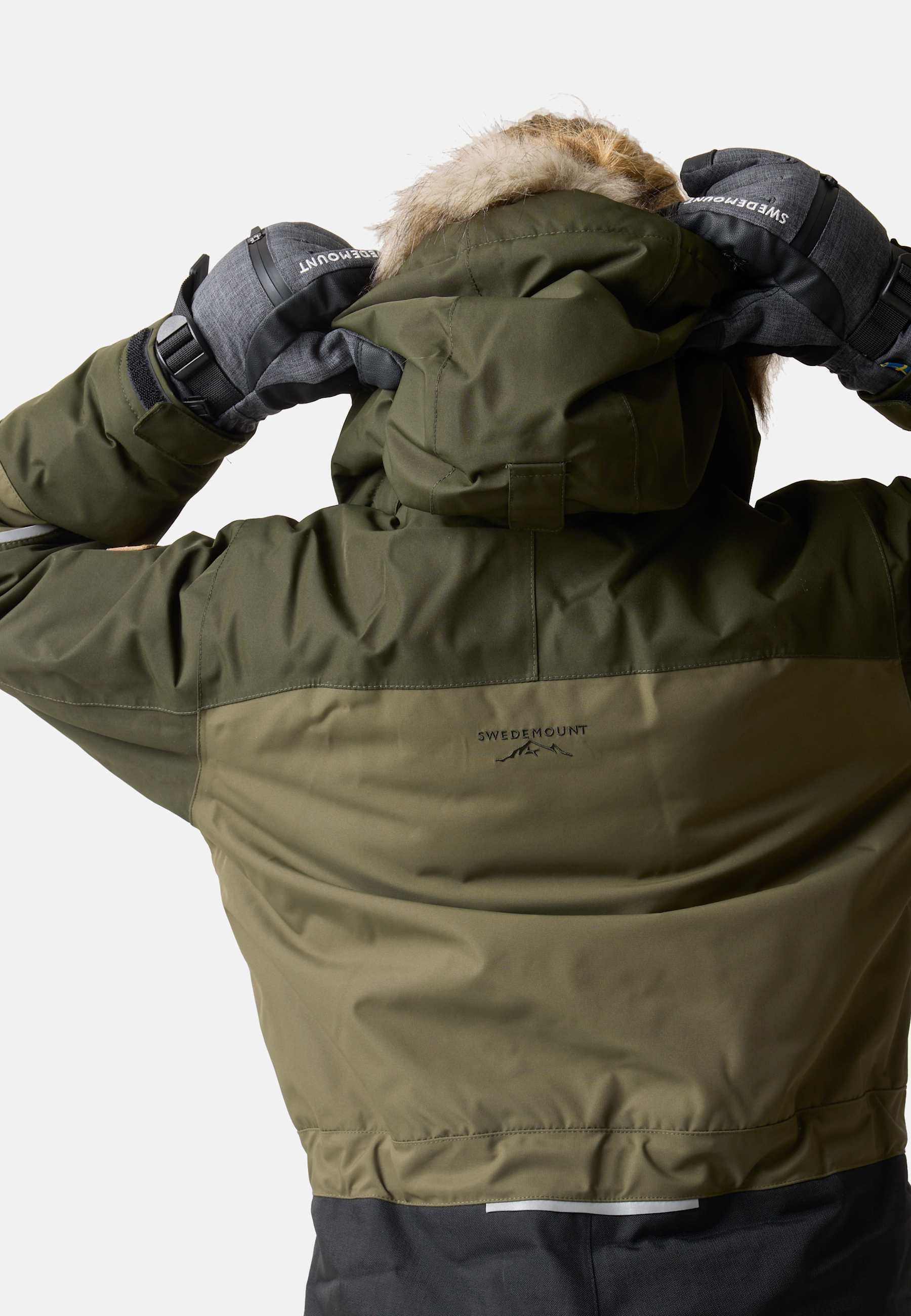 Swedemount HAFJELL WINTER OVERALL JR - Schneeanzug - dunkeloliv