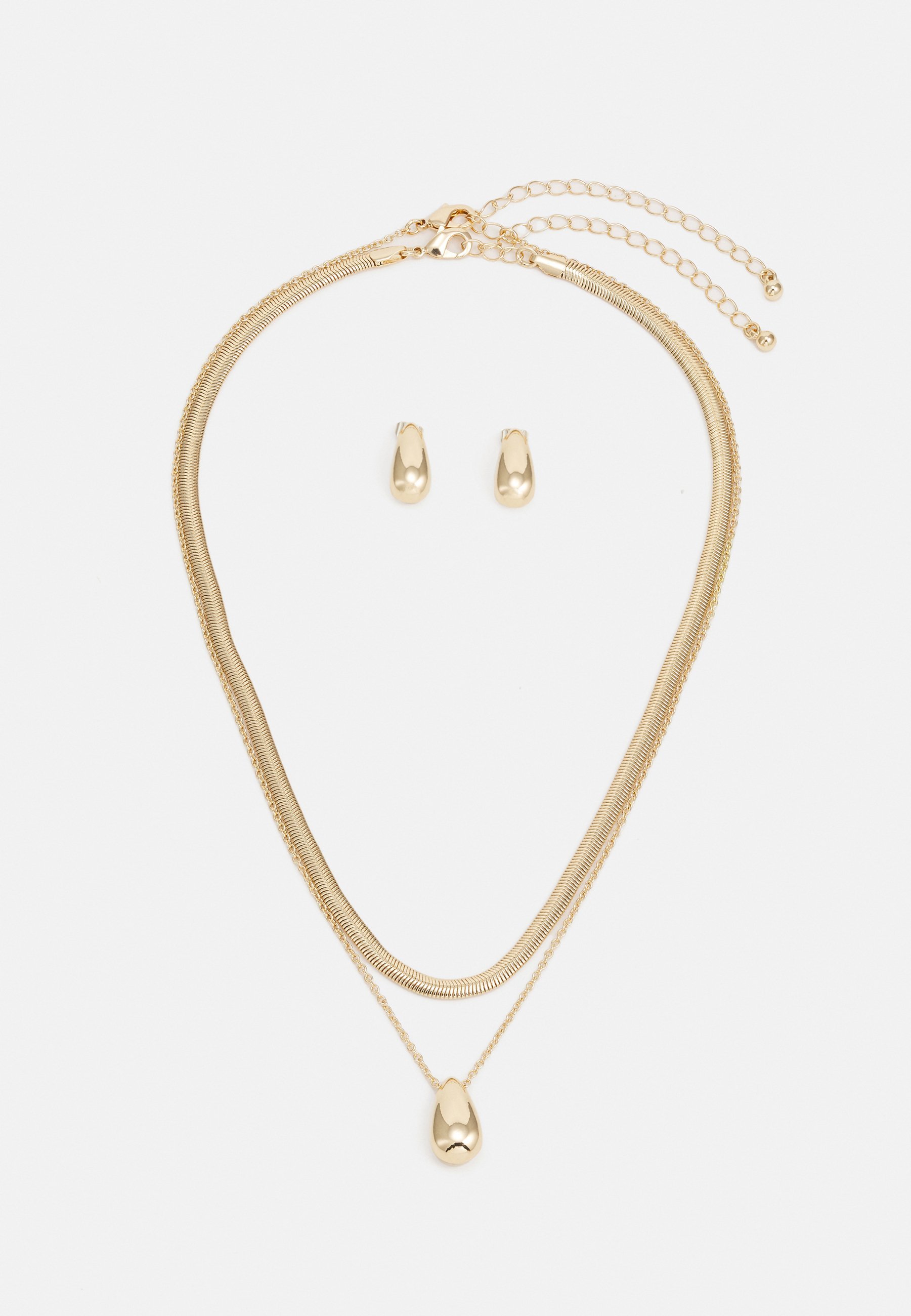 Anna Field SET - Oorbellen - goudkleurig