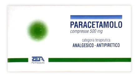 Paratsetamool Zeta 500 mg 20 valuvaigistavat tabletti