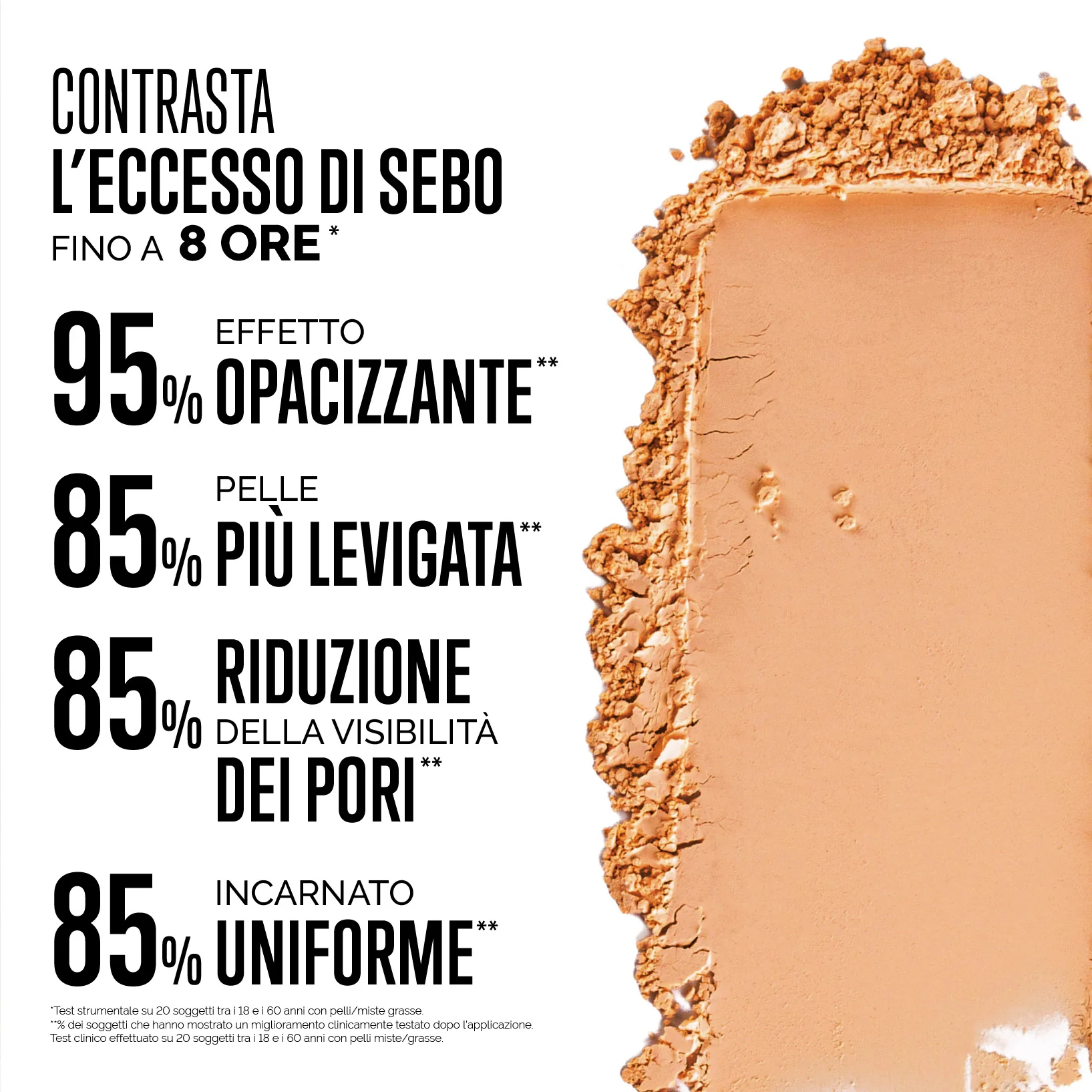 Viso VELVET LOCK - Cipria compatta
