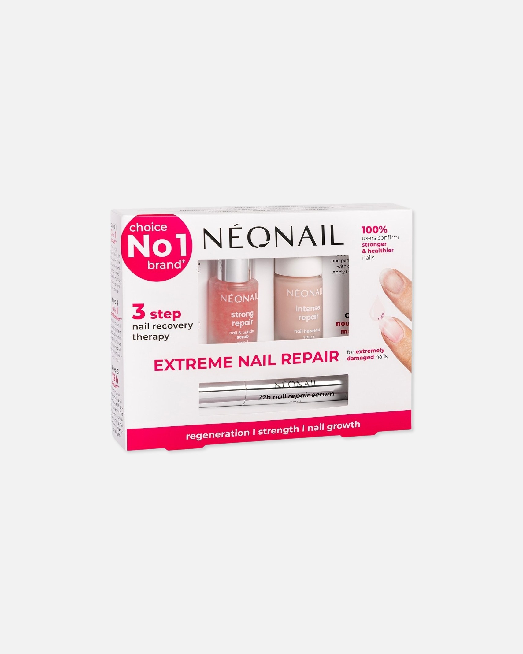 NEONAIL Set za njegu noktiju Regenerirajući set za njegu noktiju - 1 komad